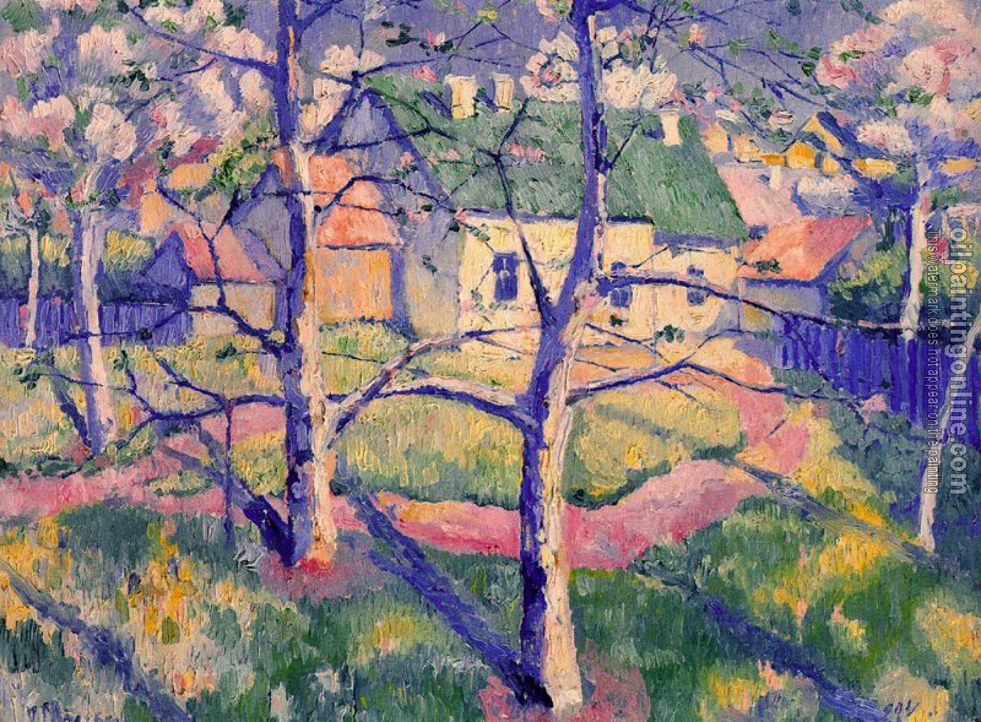 Kazimir Malevich - Apple Trees in Blossom